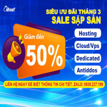 [2025] SIÊU ƯU ĐÃI THÁNG 3- SALE SẬP SÀN